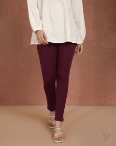 Twin Birds Women Sleek Kurti Pant Grape Vine