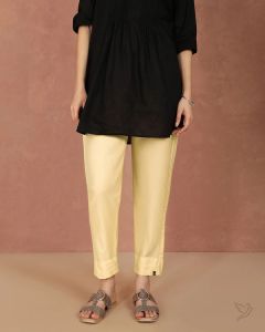 Twin Birds Women Metallic Straight Pant Queen Bee