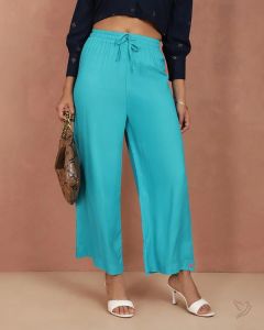 Twin Birds Women Wide Leg Palazzo Pool Side