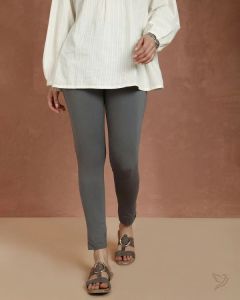 Twin Birds Women Sleek Kurti Pant Anthrazite Grey