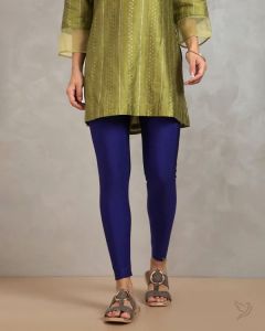 Twin Birds Women Shimmer Legging Blue Diamond