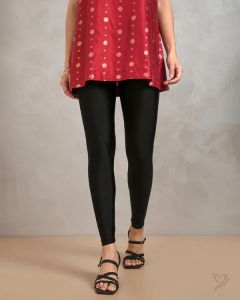 Twin Birds Women Shimmer Legging Black Pearl